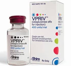 VPRIV pharmaceutical recall