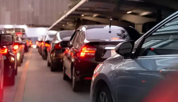 a traffic jam