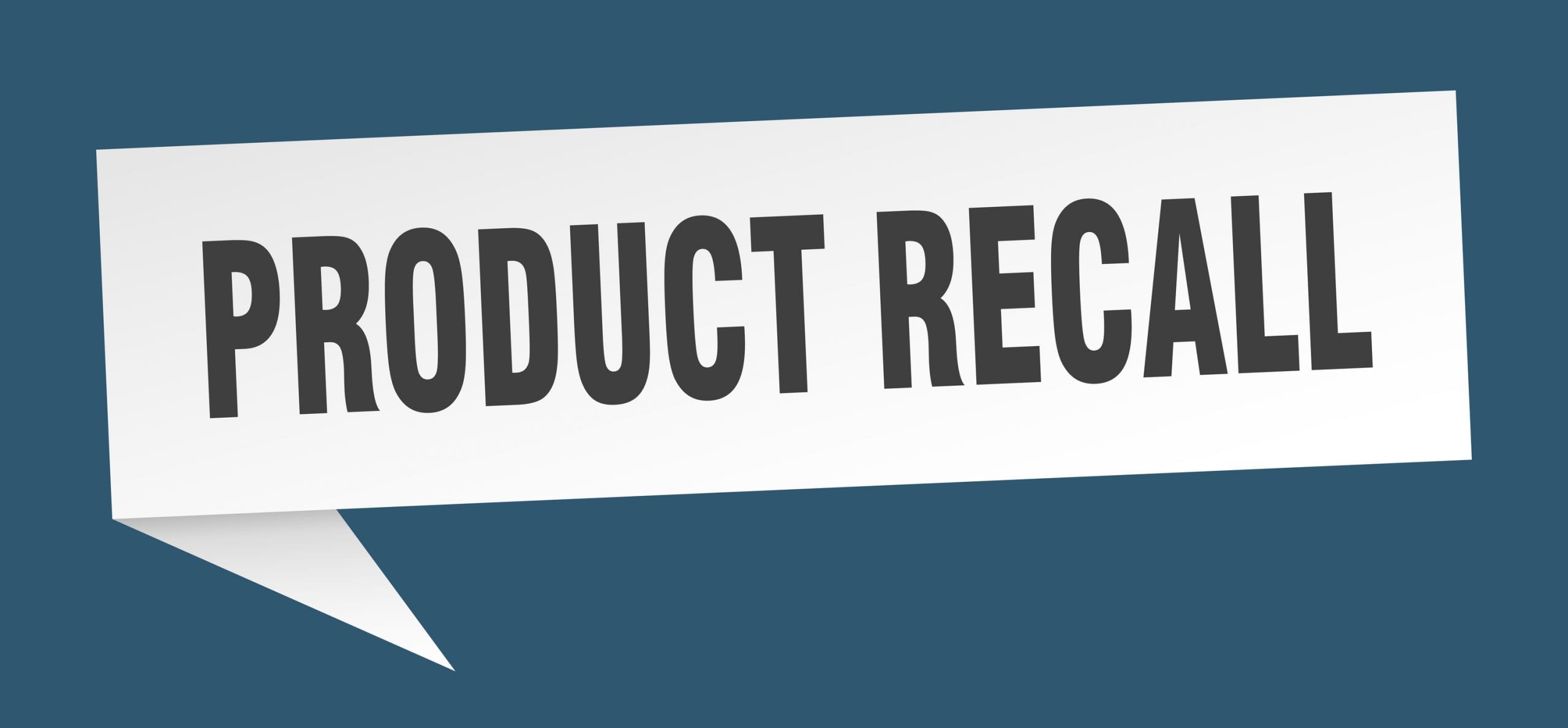 Product recall
