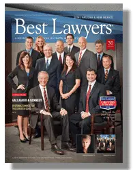 Brian Chase featured in Best Lawyers in America magazine