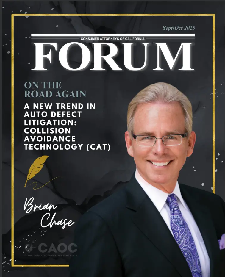 Forum magazine - Brian Chase September 2025 - Collison avoidance technology