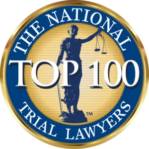 Nations Top 100 Trial Lawyers 2023 seal