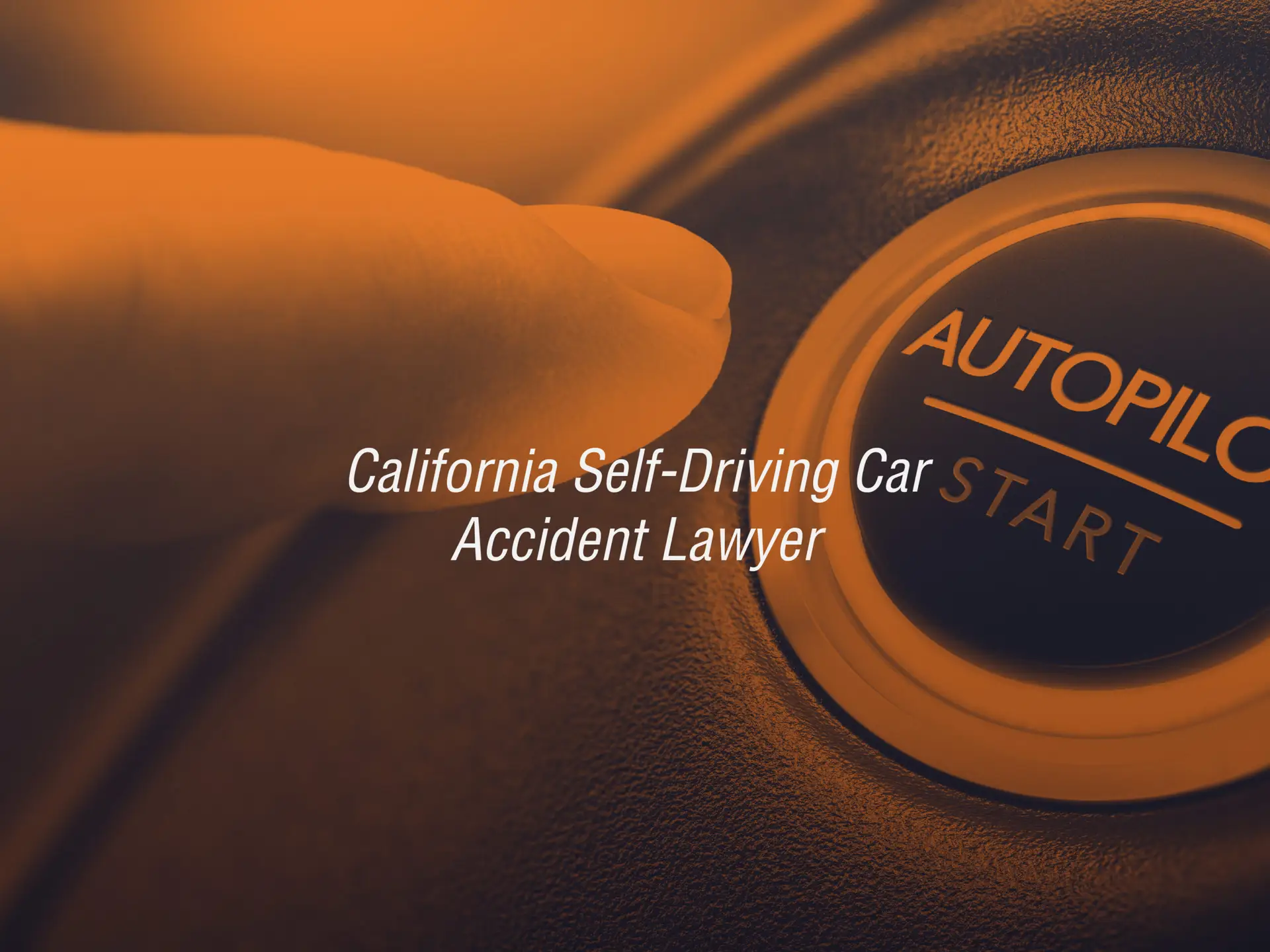 an autonomous vehicle