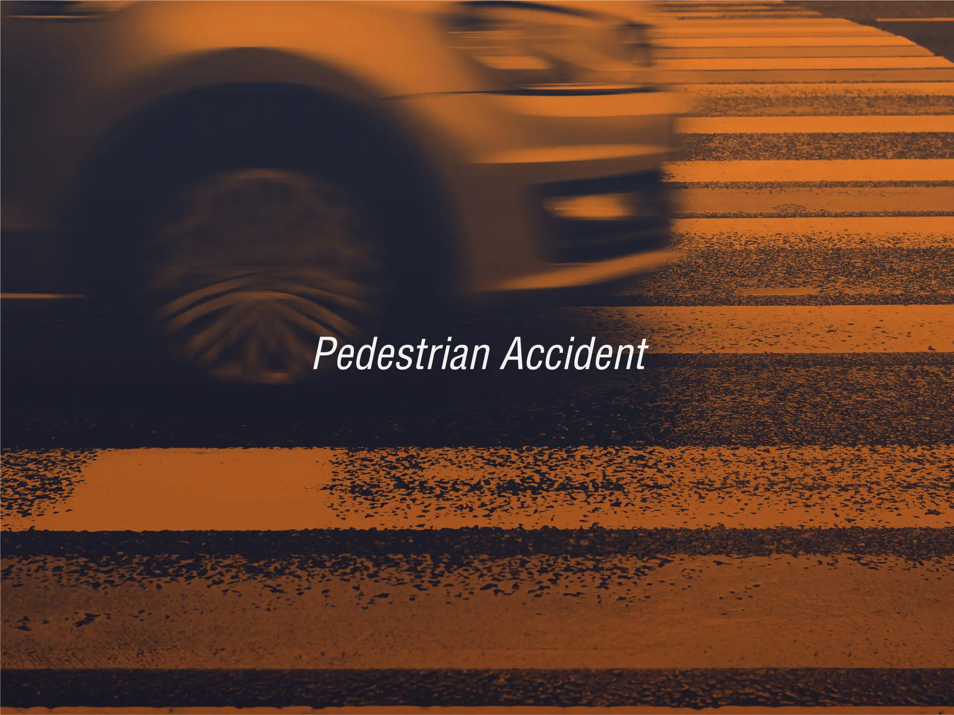 a car crossing through a crosswalk