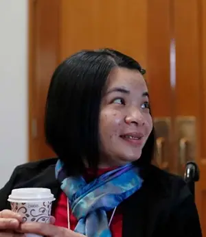 Emma Zhou - now paralyzed after a premises liability tree branch accident.