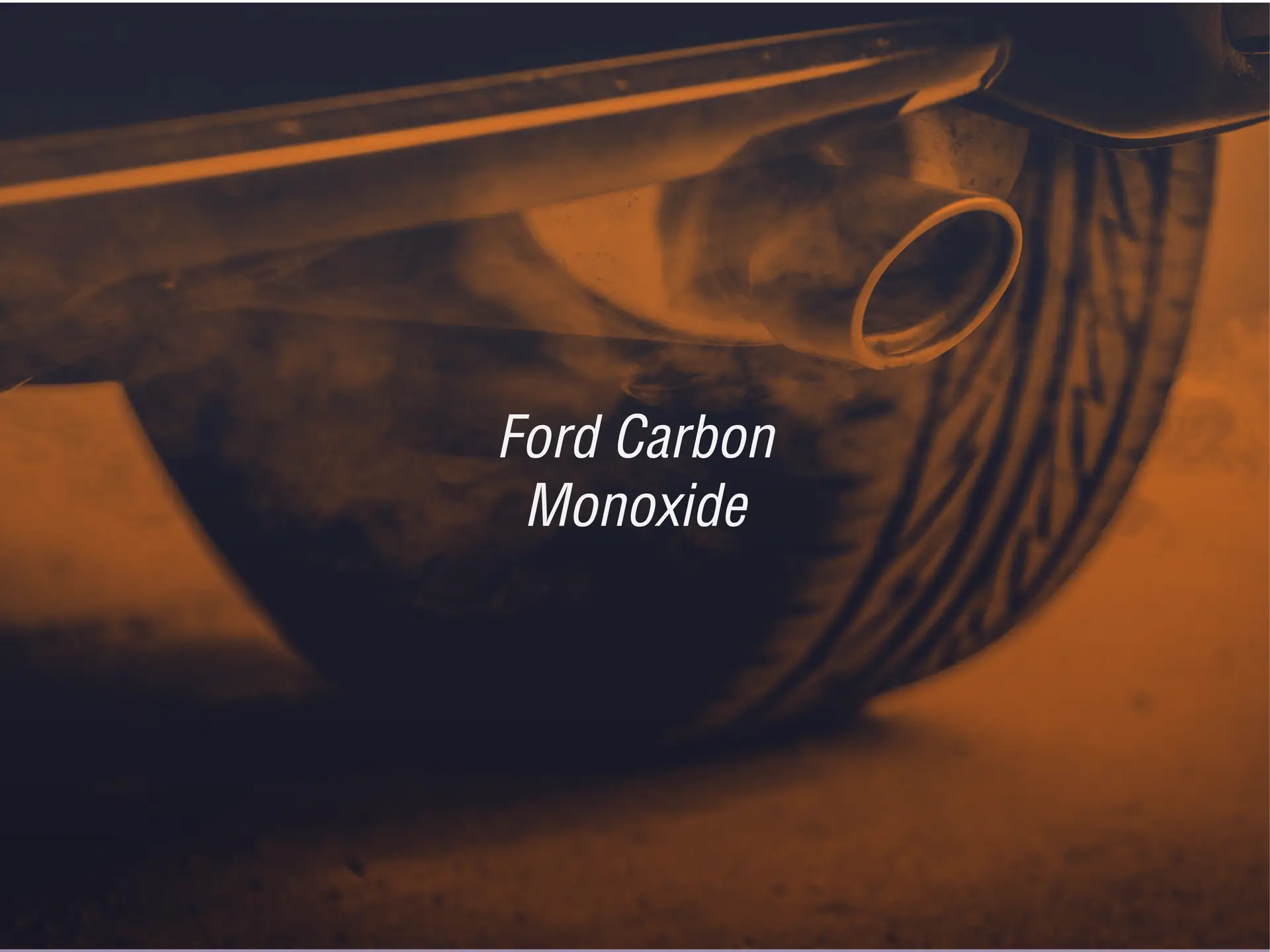 Ford carbon monoxide poisoning lawyer