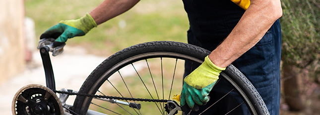 Taking care of your bike is one way to avoid bicycle accidents