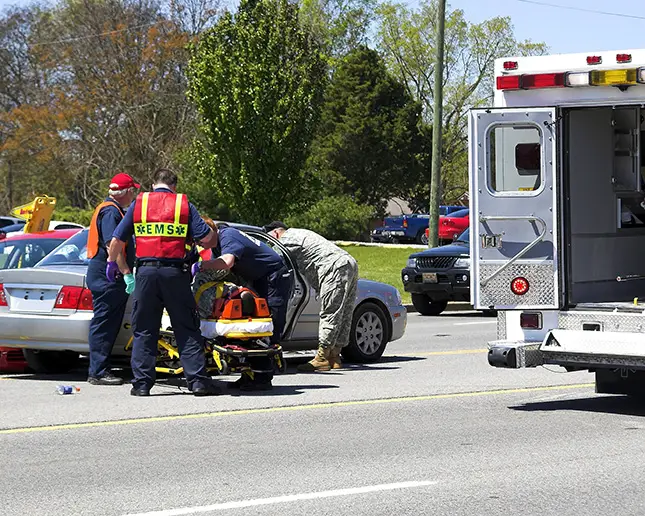 car accident claim process in California