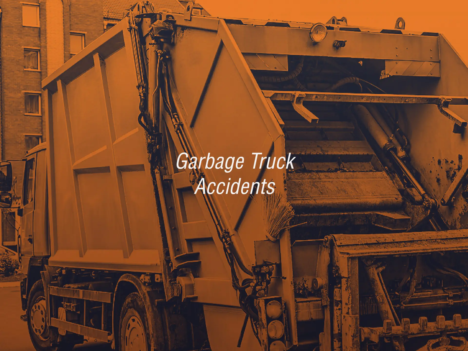 California Garbage Truck Accident Lawyers