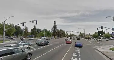 East Shaw Ave & North Cedar Ave intersection - street view image