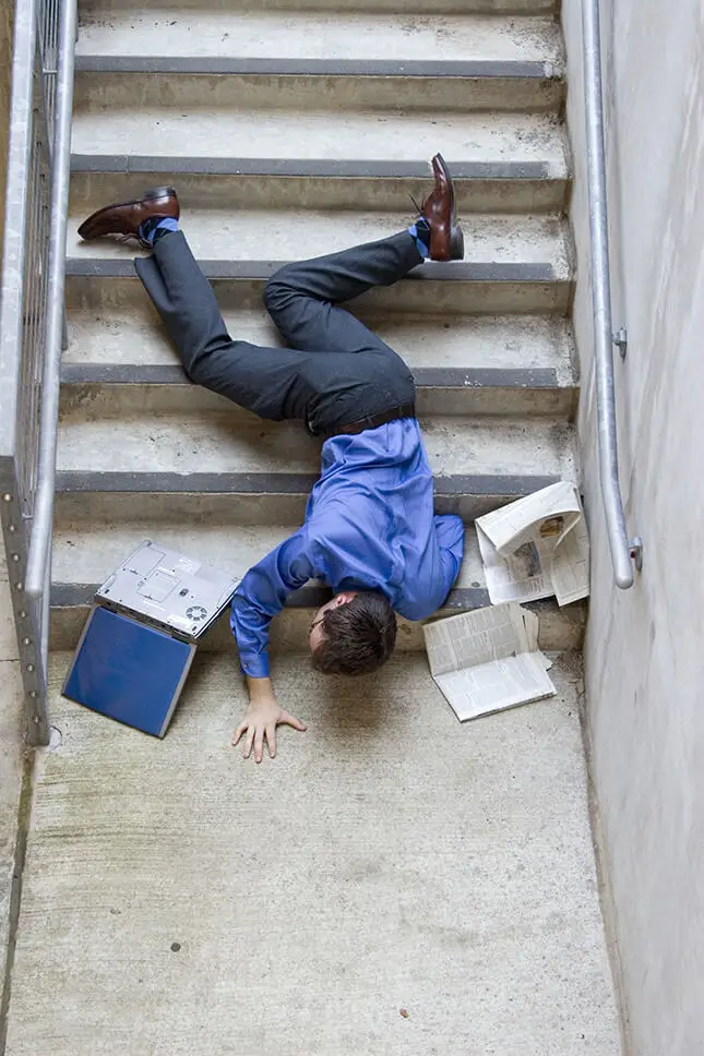Proving fault in a slip and fall case