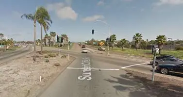 Sunset Cliffs Blvd & Nimitz Blvd intersection - street view image