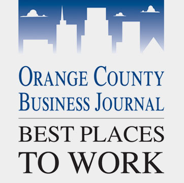 Named one of the best places to work in Orange County