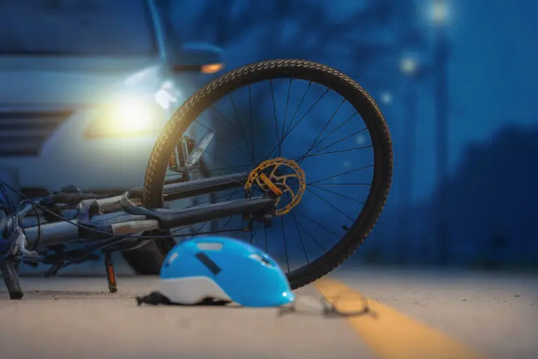 bike crash with car