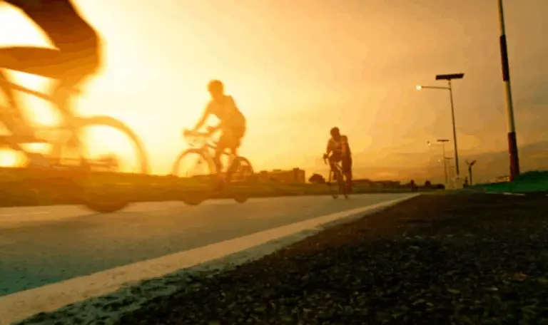 cyclists riding on a california highway