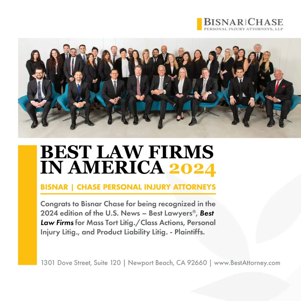 Best Law Firms in America 2024 - Bisnar Chase