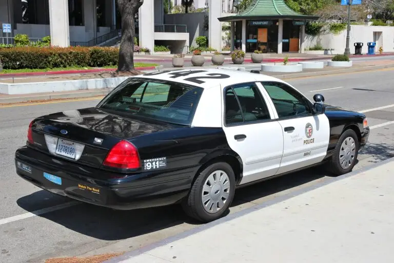 LAPD Squad Car Fatally Strikes Pedestrian Crossing Street