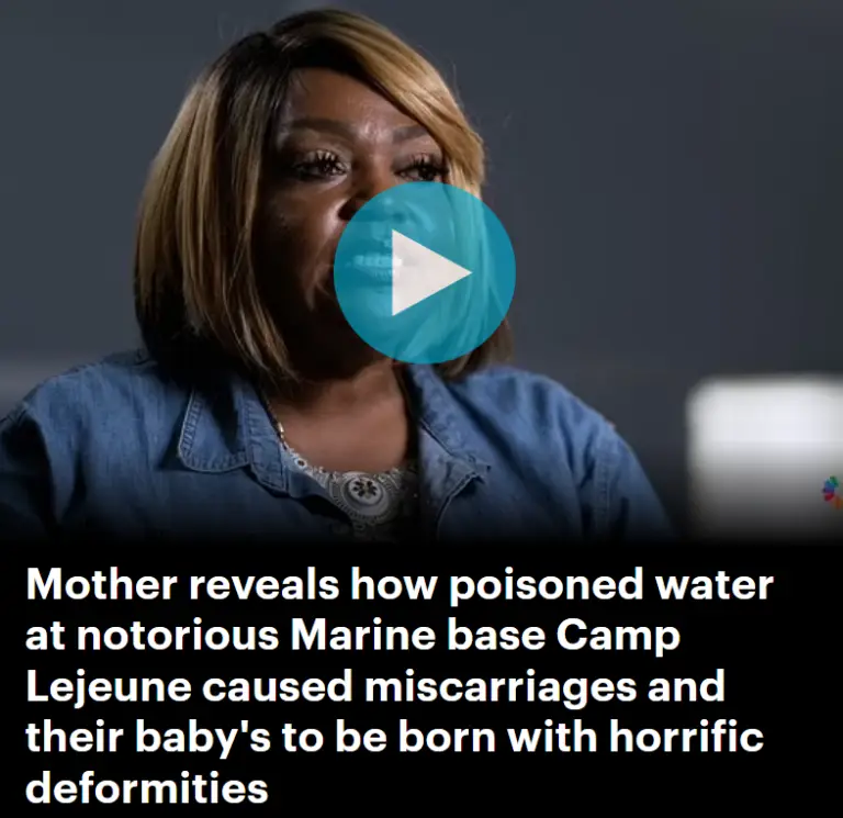 camp lejeune poisonous water caused miscarriages and deformities