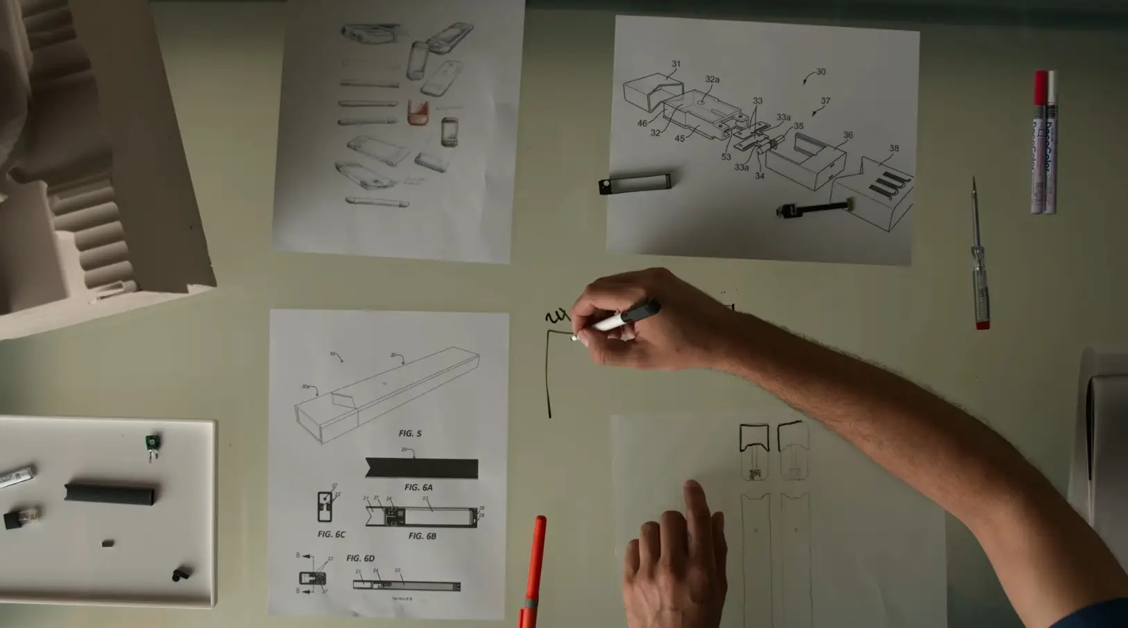 Developing the Juul e-cigarette.