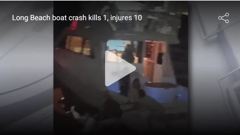 Long Beach boat crash
