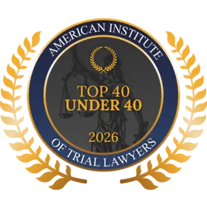 2026 Top 40 under 40 attorney