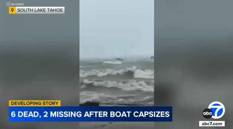 Lake Tahoe Storm on 6-21-25