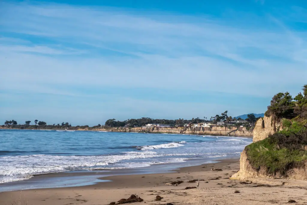 Dangerous Isla Vista cliffs in Santa Barbara