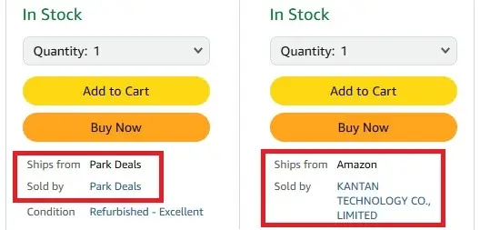 A graphic demonstrating the different selling options on Amazon, including Fulfilled by Amazon (FBA)