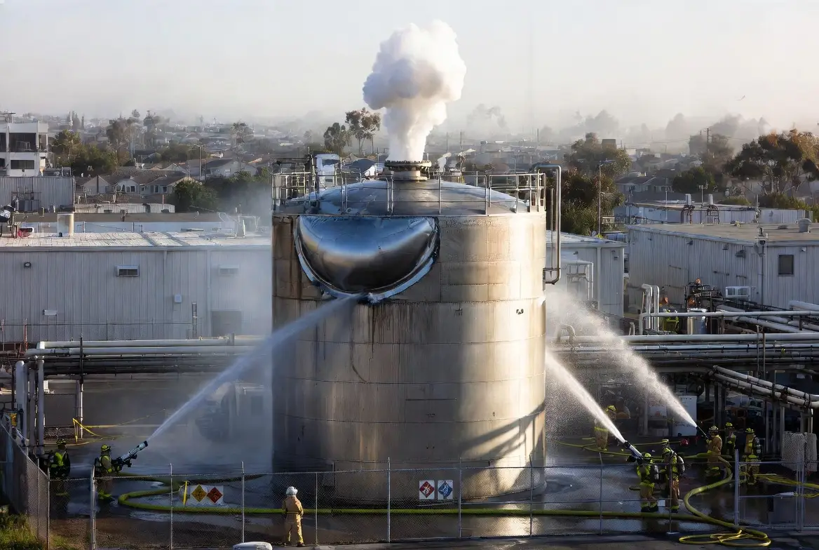 Garden Grove chemical leak