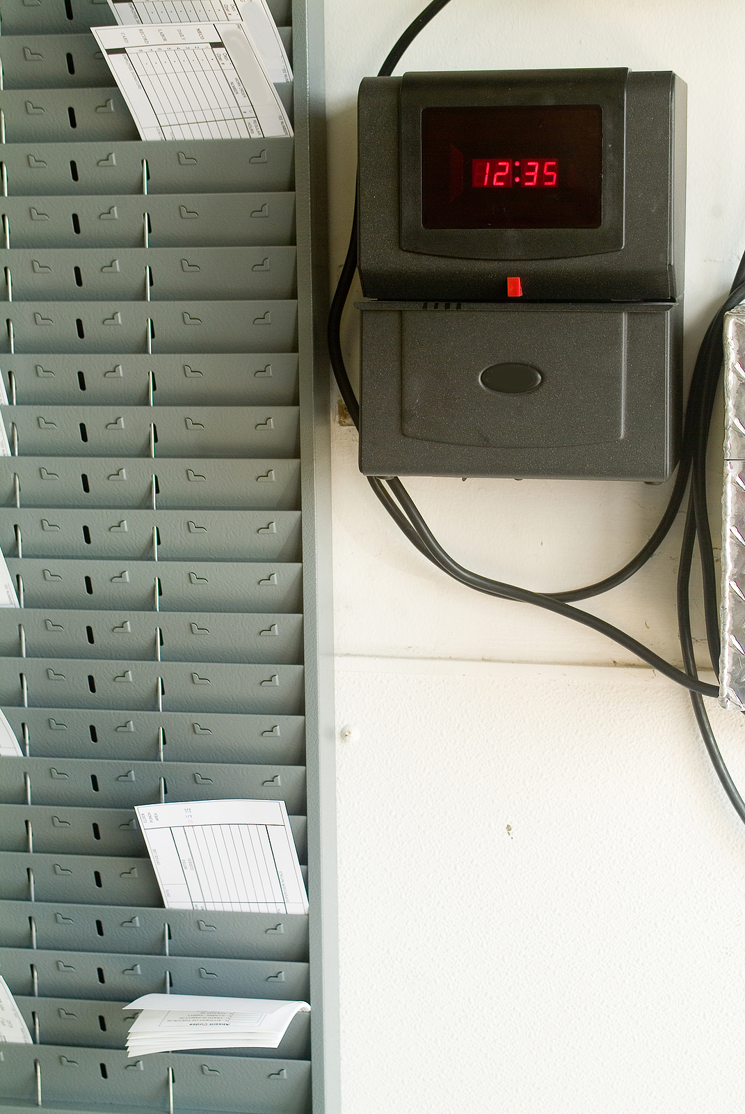 worker's time clock